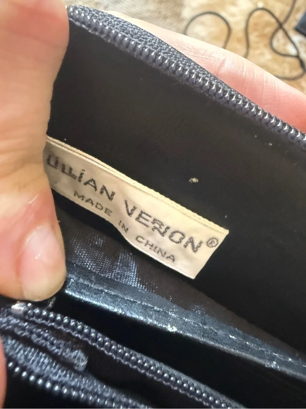 Lillian Vernon protective black